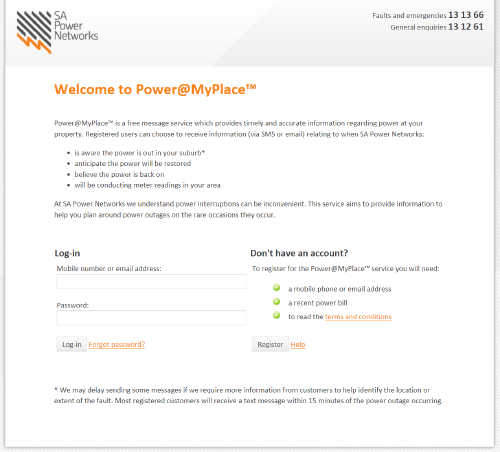 SA Power Networks — Citizen Portals